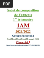 1AM Composition de Français Du 1er Trimestre N A