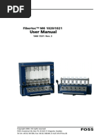 User Manual: Fibertec™ M6 1020/1021