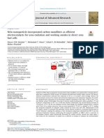 NiSn Nanoparticle-Incorporated Carbon Nanofibers As Efficient Electrocatalysts For Urea Oxidation and Working Anodes in Direct Urea Fuel Cells1