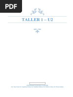 Taller 1 - U2