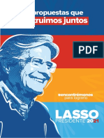 Plan de Gobierno Guillermo Lasso