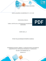 Tarea 4 - Articularla Contabilidad de Gestión en La Toma de Decisiones