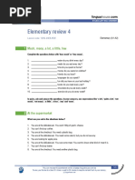 Elementary Review 4 British English Student