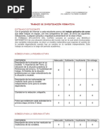 Rúbrica-Trabajo de Investigación Formativa