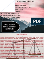 Power Point Sosiologi Hukum Kelompok 2