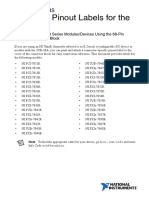 Ni 78Xxr Pinout Labels For The Scb-68A: Note To Users