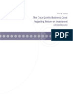 A Data Quality Business Case