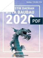 Statistik Daerah Kota Baubau 2021