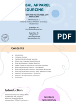 Global Apparel Sourcing: Ds - International Business Jury Assignment