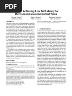 Zygos: Achieving Low Tail Latency For Microsecond-Scale Networked Tasks