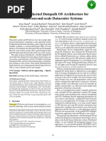 The Demikernel Datapath OS Architecture For Microsecond-Scale Datacenter Systems