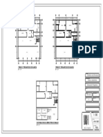 Planos de Trazos y Replanteos de Vivienda de 4 Pisos de 300m2