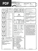 5e Halfling Ranger Level 1