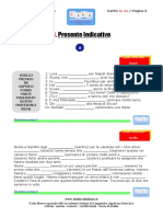 Presente Indicativo: 1. Inseriamo I Verbi Dati