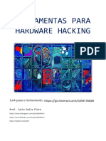 Ferramentas para Hardware Hacking: Prof. Julio Della Flora