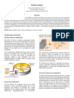 Informe Modelo Atómico