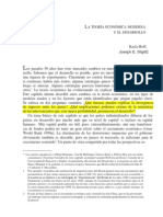 Hoff & Stiglitz - Teoría Económica Moderna y El Desarrollo