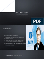 Ratan Tata: A Modern Entrepreneur