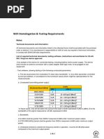 Wifi Homologation & Testing Requirements: Notes