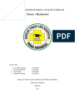 Laporan Praktikum Titrasi Alkalimetri