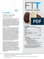 Lean-Label Extruded Ice Cream