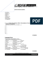 Intermediate Progress Test 3A: Units 5-6: Pronunciation