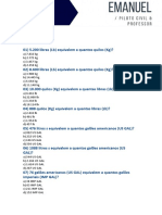 Exercício Computador de Voo Navegação PP