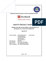 Group Project Report: Professional Bachelor Degree in Finance-Banking-Insurance