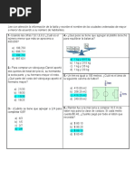 CORRECIÓN de EVALUACIÓN 6 PRIMARIA