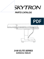 Parts Catalog: Surgical Tables