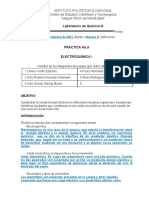 Práctica 9. Electroquímica I