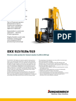 EKX 513/515k/515: Electric Order Picker/tri-Lateral Stacker (1,250/1,500 KG)