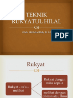 Materi 14. Teknik Rukyatul Hilal