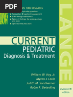 Current Pediatric Diagnosis & Treatment, 17th Edition (Current Pediatric Diagnosis and Treatment) (PDFDrive)