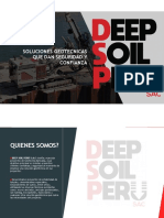 Brochure Deep Soil Peru S.A.C.