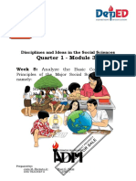 Quarter 1 - Module 3:: Week 5: Analyze The B