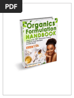 Organic Skincare E-Book