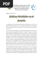 Historia Del Petroleo en El Ecuador Dayana Lascano