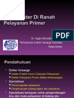 Karir Dokter Di Ranah Pelayanan Primer