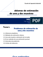 Tema1 Problemas de Estimación de Una y Dos Muestras