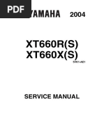 XT660R (S) XT660X (S) : Service Manual