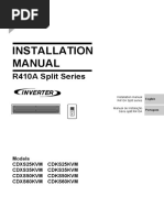 Manual Instalacao Daikin - CDXS-KVM - CDKS-KVM - tcm25-4521