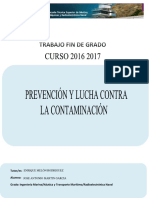 Prevencion y Lucha Contra La Contaminacion Marina