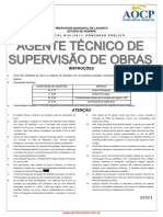 Instruções: Prefeitura Municipal de Lagarto Estado de Sergipe