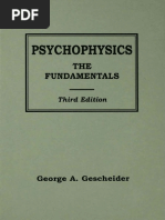 George A. Gescheider - Psychophysics - The Fundamentals-Psychology Press (1997)