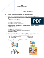 Pe 5 Summative Test-Performance Task-Answer Key q2