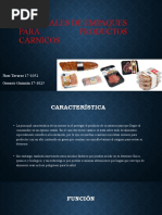 Materiales de Envases de Productos Carnicos