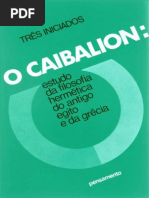 O Caibalion Tres Iniciados