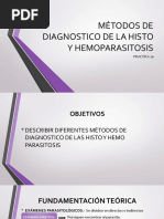 Métodos de Diagnostico de La Histo y Hemoparasitosis