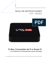 TV Box Convertidor de TV A SmatTV VTA 90050 MANUAL